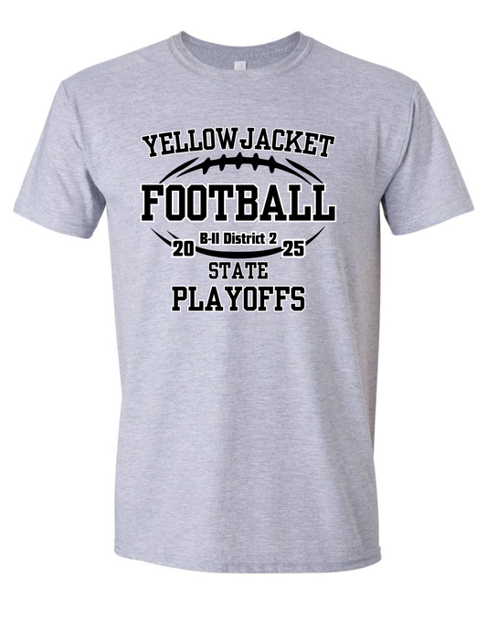 Strother Yellowjacket Football State Playoff - Sport Gray