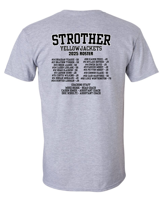 Strother Yellowjacket Football State Playoff - Sport Gray